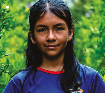 Young participant in an IDLO programme